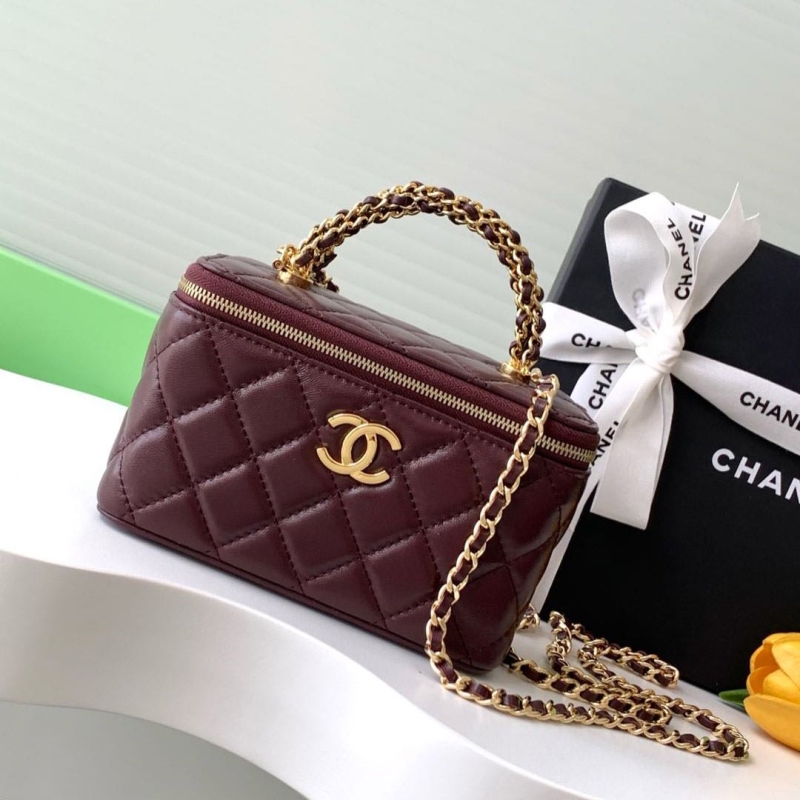 Ch*el cosmetic bags